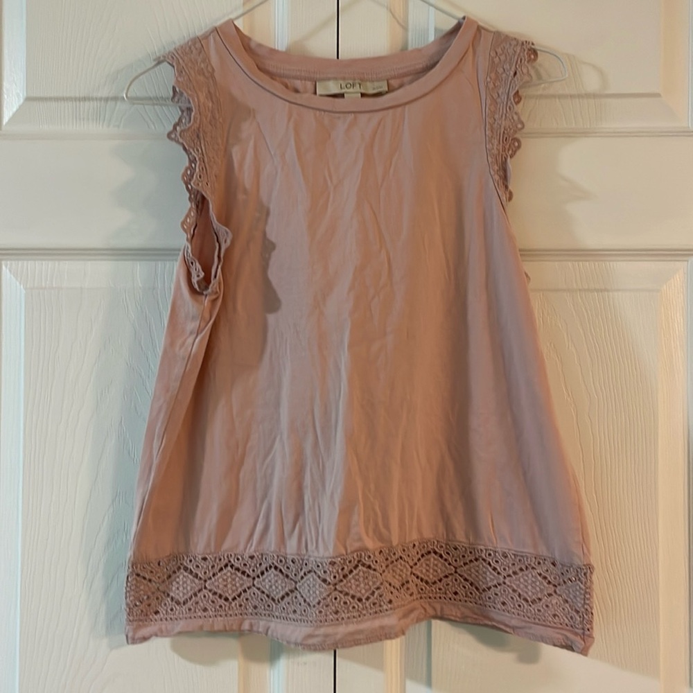 Loft sleeveless top